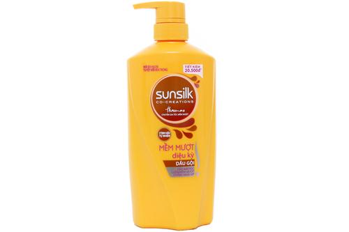 Dầu gội Sunsilk mềm mượt diệu kỳ 650g